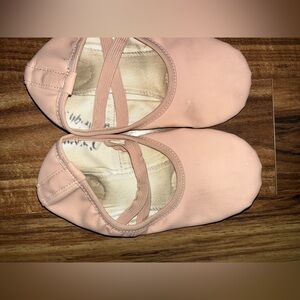 Kids Pink Ballet Shoes